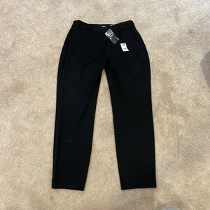 NWT ankle black dress pants size 4S